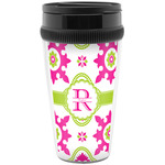 Suzani Floral Acrylic Travel Mug without Handle (Personalized)