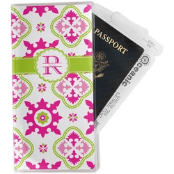 Suzani Floral Travel Document Holder