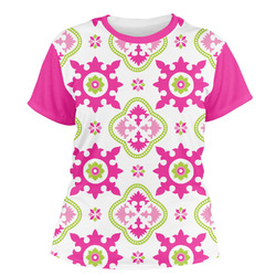 Suzani Floral Women's Crew T-Shirt - Small