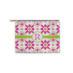 Suzani Floral Zipper Pouch - Small - 8.5"x6" (Personalized)