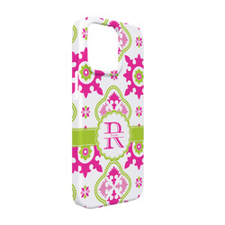 Suzani Floral iPhone Case - Plastic - iPhone 13 Pro (Personalized)