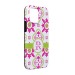 Suzani Floral iPhone Case - Rubber Lined - iPhone 13 Pro (Personalized)