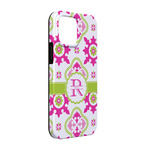 Suzani Floral iPhone Case - Rubber Lined - iPhone 13 (Personalized)