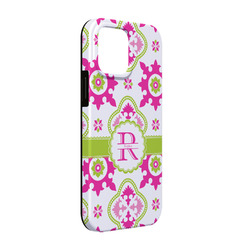 Suzani Floral iPhone Case - Rubber Lined - iPhone 13 (Personalized)