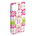 Suzani Floral iPhone Case - Plastic - iPhone 15 Plus (Personalized)