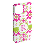 Suzani Floral iPhone Case - Plastic - iPhone 15 Pro Max (Personalized)