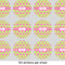 Ogee Ikat 1" Multipurpose Round Labels - Sheet