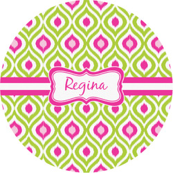 Ogee Ikat Multipurpose Round Labels - 1" (Personalized)