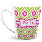 Ogee Ikat 12 Oz Latte Mug (Personalized)