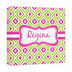 Ogee Ikat Canvas Print - 12x12 (Personalized)