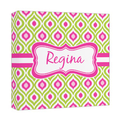 Ogee Ikat Canvas Print - 12x12 (Personalized)