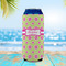 Ogee Ikat 16oz Can Sleeve - LIFESTYLE