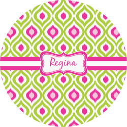 Ogee Ikat Multipurpose Round Labels - 2" (Personalized)