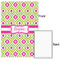 Ogee Ikat 20x30 - Matte Poster - Front & Back