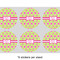 Ogee Ikat 3" Multipurpose Round Labels - Sheet