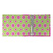 Ogee Ikat 3 Ring Binders - Full Wrap - 2" - OPEN INSIDE