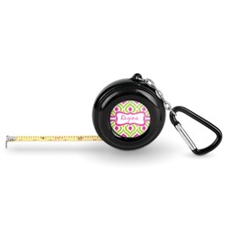 Ogee Ikat Pocket Tape Measure - 6 Ft w/ Carabiner Clip (Personalized)