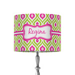 Ogee Ikat 8" Drum Lamp Shade - Fabric (Personalized)