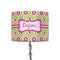 Ogee Ikat 8" Drum Lampshade - ON STAND (Fabric)