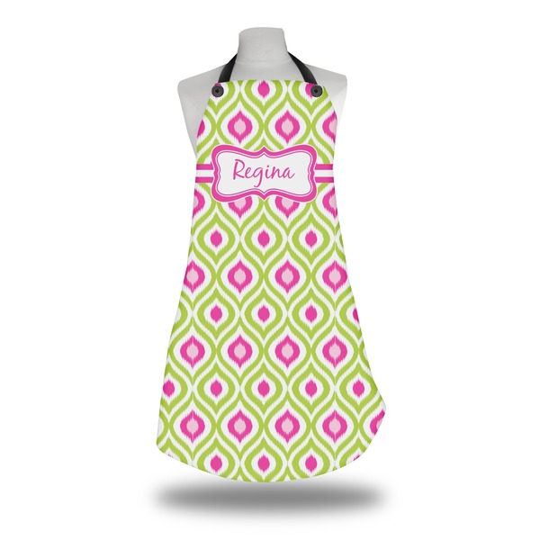 Custom Ogee Ikat Apron w/ Name or Text