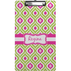 Ogee Ikat Clipboard (Legal Size) (Personalized)