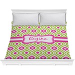 Ogee Ikat Comforter - King (Personalized)