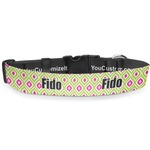 Ogee Ikat Deluxe Dog Collar - Toy (6" to 8.5") (Personalized)