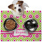 Ogee Ikat Dog Food Mat - Medium LIFESTYLE