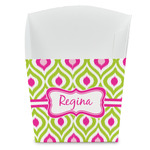 Ogee Ikat French Fry Favor Boxes (Personalized)