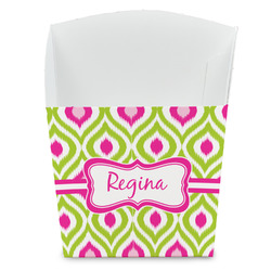 Ogee Ikat French Fry Favor Boxes (Personalized)