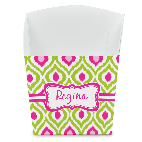 Custom Ogee Ikat French Fry Favor Boxes (Personalized)