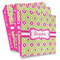 Ogee Ikat Full Wrap Binders - PARENT/MAIN