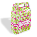 Ogee Ikat Gable Favor Box (Personalized)