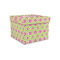 Ogee Ikat Gift Boxes with Lid - Canvas Wrapped - Small - Front/Main