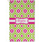 Ogee Ikat Golf Towel (Personalized) - APPROVAL (Small Full Print)