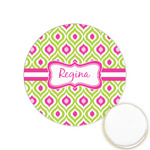 Ogee Ikat Printed Cookie Topper - 1.25" (Personalized)