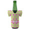 Ogee Ikat Jersey Bottle Cooler - FRONT (on bottle)