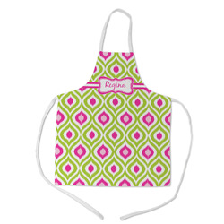 Ogee Ikat Kid's Apron w/ Name or Text