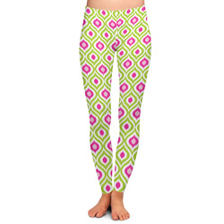 Ogee Ikat Ladies Leggings - Large