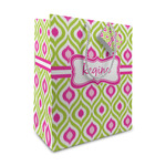 Ogee Ikat Medium Gift Bag (Personalized)