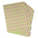 Ogee Ikat Binder Tab Divider - Set of 6 (Personalized)