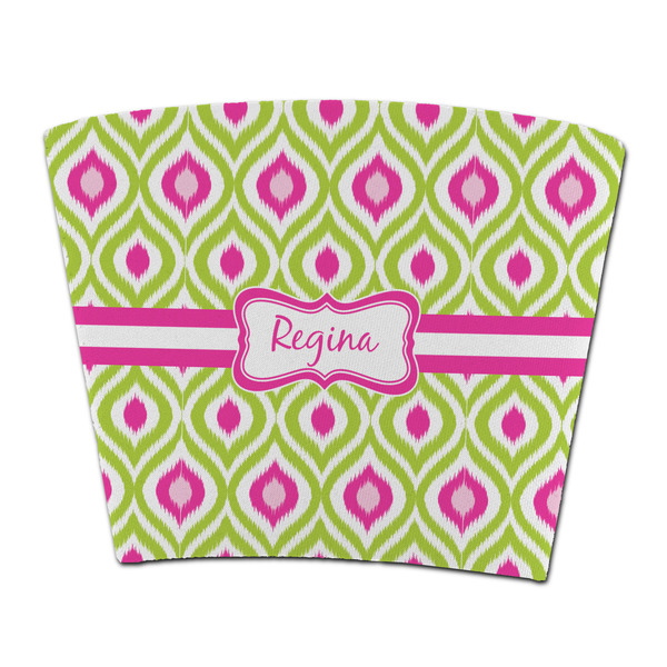 Custom Ogee Ikat Party Cup Sleeve - without bottom (Personalized)