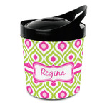 Ogee Ikat Plastic Ice Bucket (Personalized)