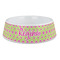 Ogee Ikat Plastic Pet Bowls - Large - MAIN