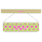 Ogee Ikat Plastic Ruler - 12" (Personalized)