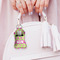 Ogee Ikat Sanitizer Holder Keychain - Small (LIFESTYLE)