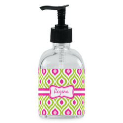 Ogee Ikat Glass Soap & Lotion Bottle - Single Bottle (Personalized)