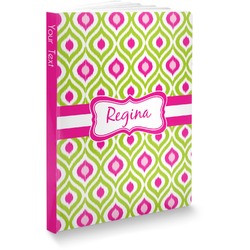 Ogee Ikat Softbound Notebook (Personalized)