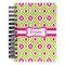 Ogee Ikat Spiral Journal Small - Front View