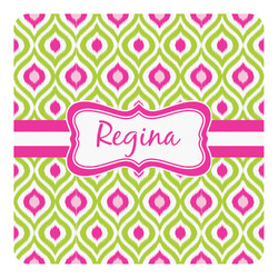 Ogee Ikat Square Decal - Small (Personalized)